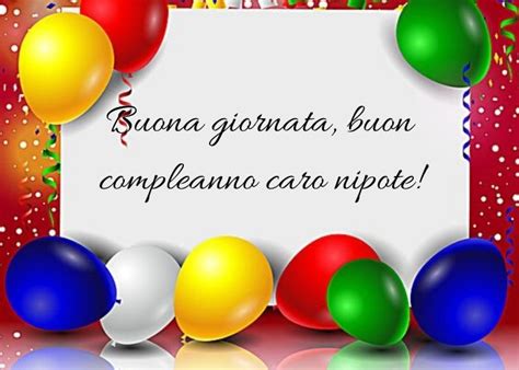 auguri compleanno nipotino